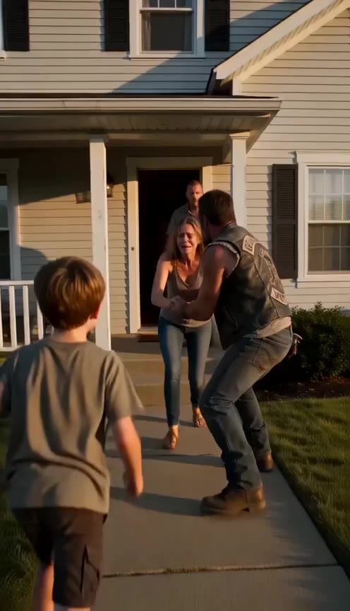 A Biker Rescues a Terrified Mother and Uncovers Her Husband's Darkest Secret