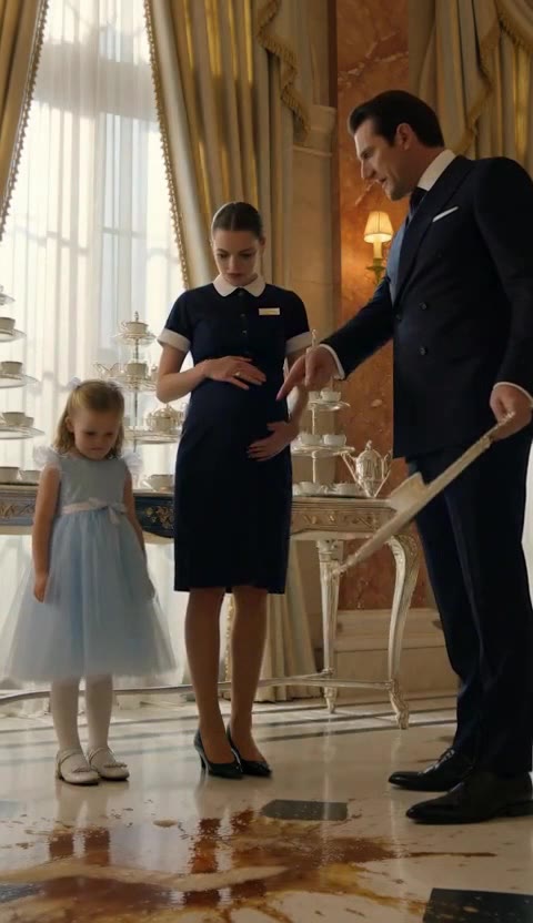 The Moment the Billionaire Caught the Bully's Wrist, the Hotel Knew Their Secret