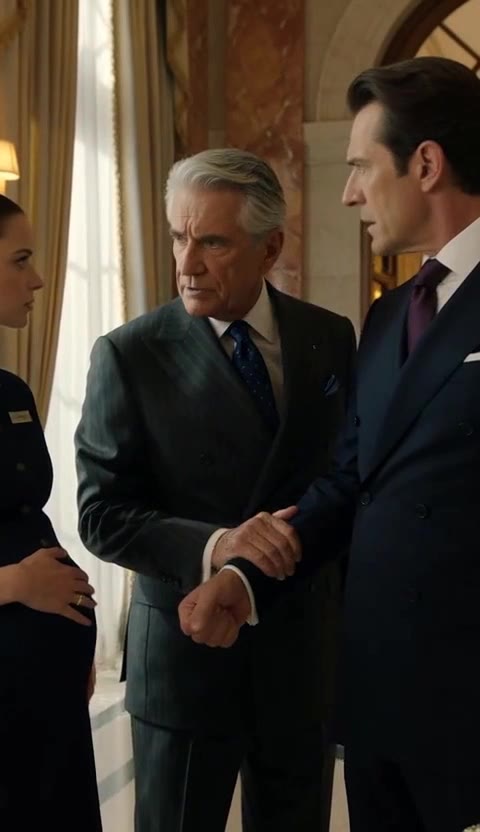 The Moment the Billionaire Caught the Bully's Wrist, the Hotel Knew Their Secret