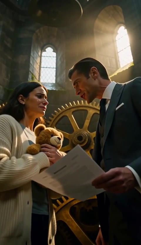 Billionaire Demands Custody, But Mom's Teddy Bear Holds a Secret That Will Ruin Him