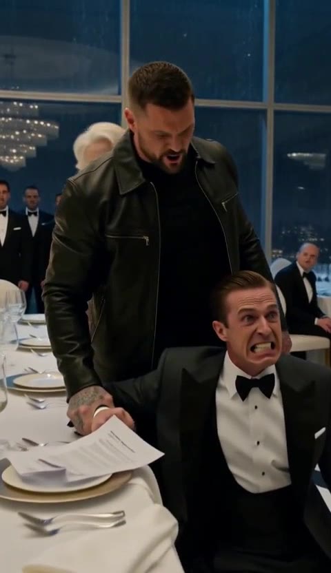 Billionaire Evicts Grandmother, But A Mysterious Biker Delivers Brutal Revenge