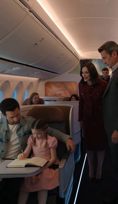 The Billionaire’s Final Move: My Daughter’s Tears Ended Her Luxury Flight Forever