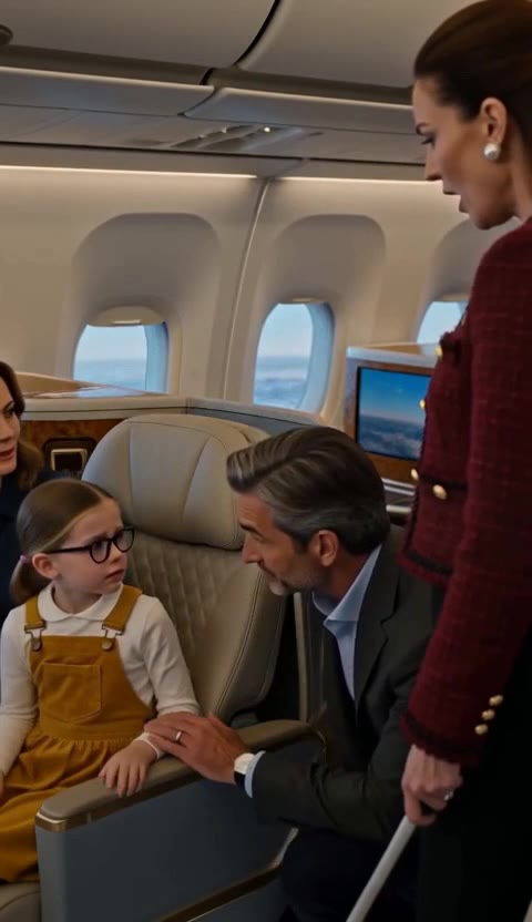 The Billionaire’s First-Class Lesson: A Blind Girl’s Triumph Over a Bully