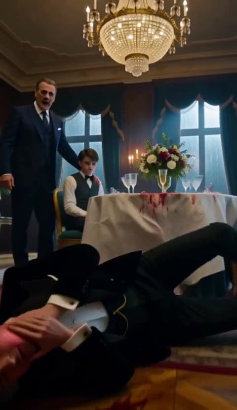 Billionaire Groom's Violent Rage on Wedding Day—Father's Brutal Response Stuns Guests