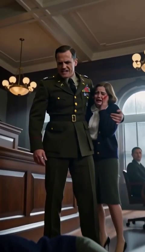 Billionaire Heiress Slaps Poor Student, Dad's Military Vengeance Shocks Courtroom!