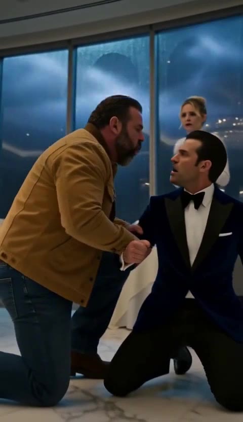 Billionaire Humiliates Server On Christmas Eve, A Trucker Steps In, And A Shocking Revelation Unfolds