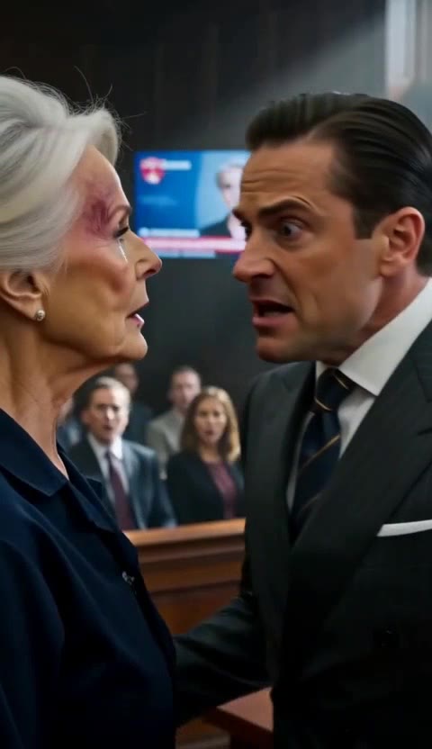 Billionaire Janitor Slaps Back At Arrogant Exec Who Tried To Humiliate Her In Court!