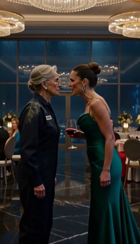 Billionaire Janitor Slaps VP, Then Drops Bombshell That Ruins Her Life!