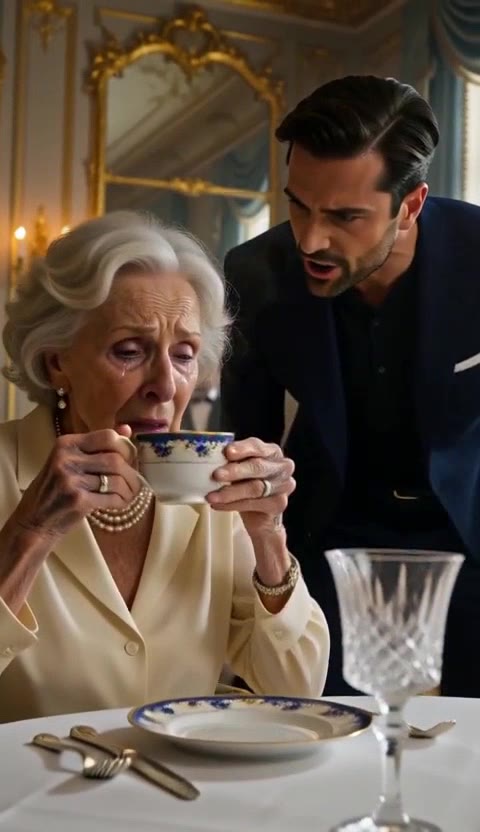 Billionaire Landlord Smashes Grandma's Coffee Cup, Then Biker Dad Shows Up To Collect.