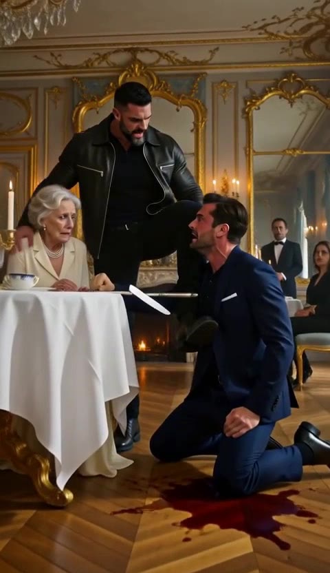 Billionaire Landlord Smashes Grandma's Coffee Cup, Then Biker Dad Shows Up To Collect.