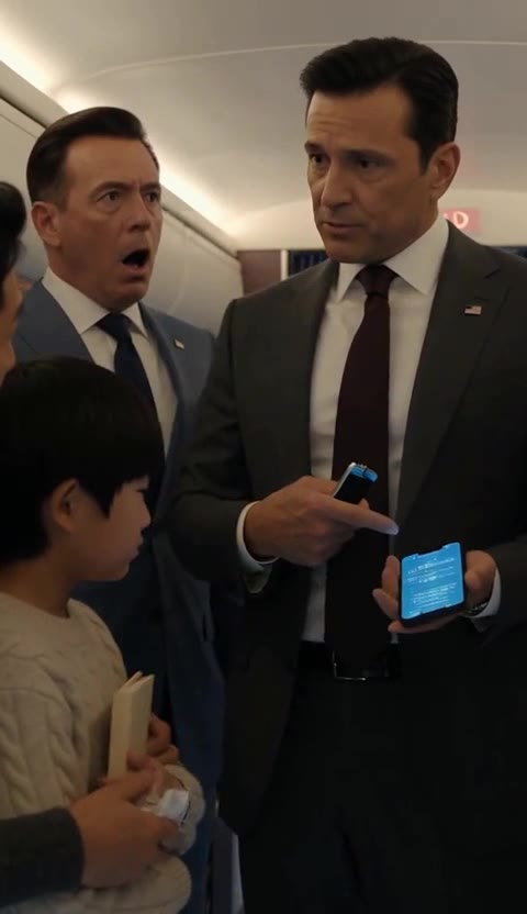 The Billionaire’s Shocking Move When a Banker Mocked a Blind Boy on His Plane
