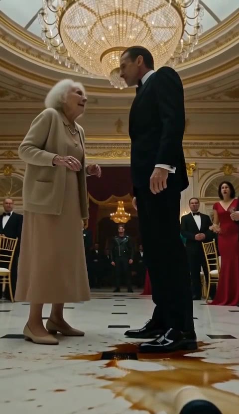 Billionaire Slapped Grandma's Coffee; Biker's Revenge Was Brutal And Swift!