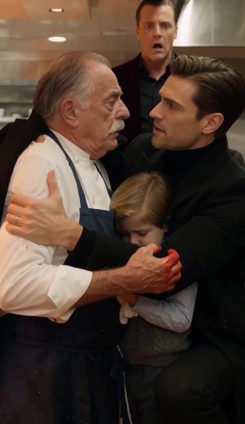 Billionaire Son Catches Restaurant Manager Humiliating His Father—Then Drops to His Knees