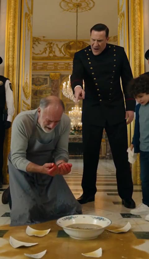 Billionaire Son Catches Kitchen Boss Hurting His Father — Then Drops to His Knees in Front of Everyone