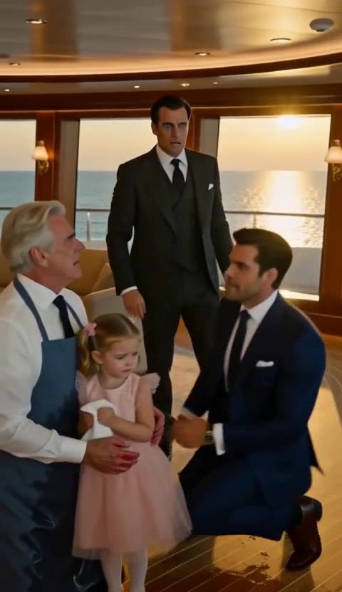 The Billionaire Son Saw His Father Kneeling on the Yacht—Then He Uttered Five Words That Changed Everything