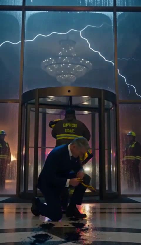 Billionaire's Daughter Nearly Dies In Fire, But Firefighter's Rescue Exposes Father's Cruelty!