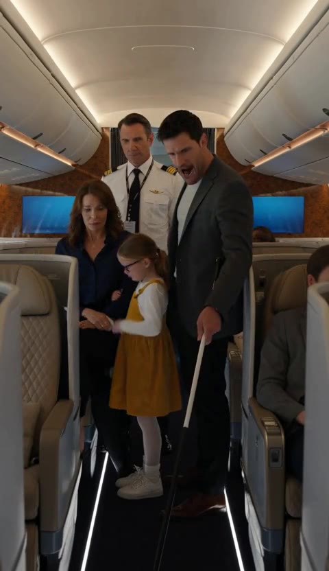 The Billionaire’s Hand on My Shoulder Ended the Bully’s First-Class Sneer Forever