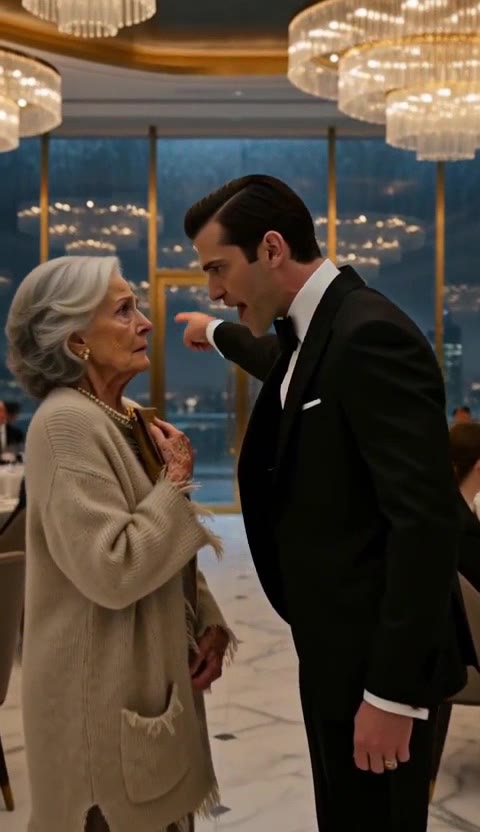 Billionaire's Mother Humiliated by Manager at His Own Restaurant, Then He Arrives