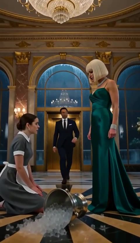 Billionaire's Wife Humiliates Socialite Trying To Hit Maid