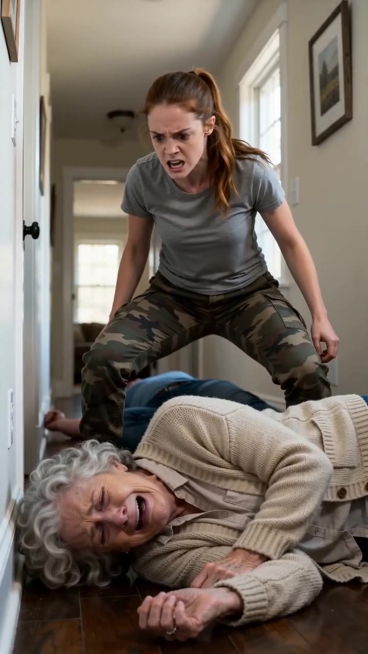 A Bitter Son Attacked His Helpless Mother Until A Brave Soldier Exposed His Secrets