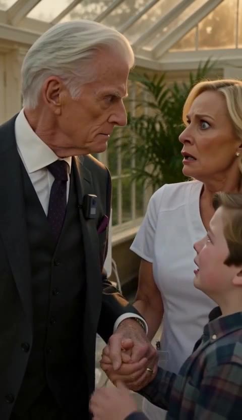 The Blind Billionaire's Final Test: He Caught the Nurse Stealing in Front of His Grandson