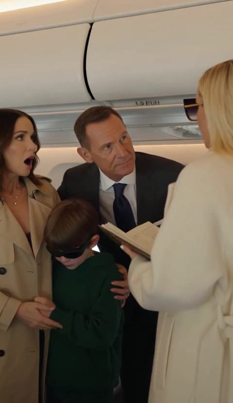 He Humiliated a Blind Boy in First Class — Then the Owner Showed His True Power