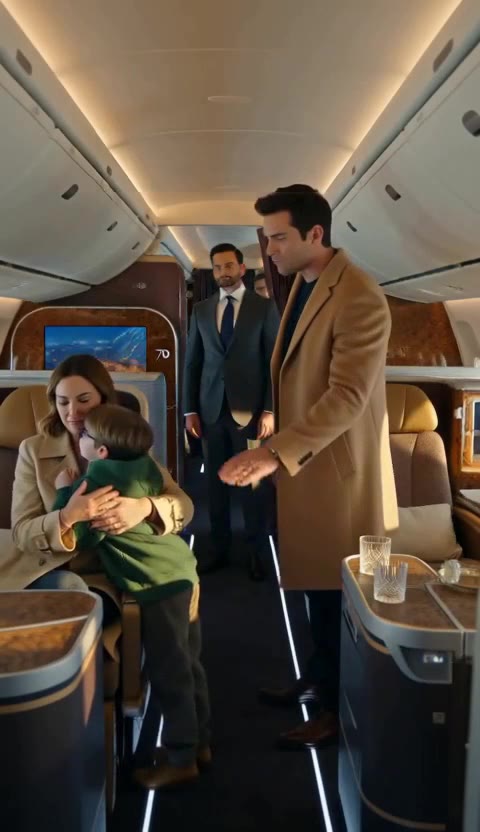 The Blind Boy Was Mocked in First Class — Then the Ceo Rose and Said, 'He's My Guest'