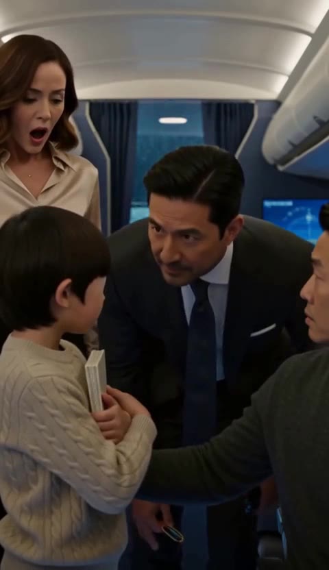 Blind Boy Mocked on First-Class Flight Until Billionaire Reveals His Daughter Was Blind Too