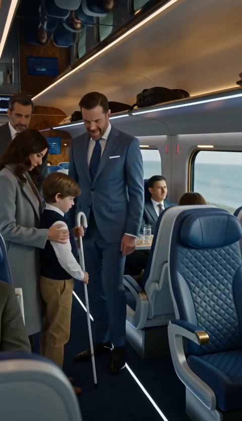 The Blind Boy's Cane Was Kicked by a Snob — Then the Billionaire Showed His Keycard