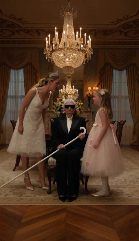 The Blind Matriarch's Diamond Heist Trap — Her Glasses Caught Every Lie