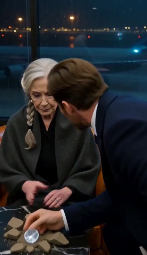 Blind Mother's Clay Angel Hides A King's Ransom, But Greedy Son-In-Law Won't See The Truth