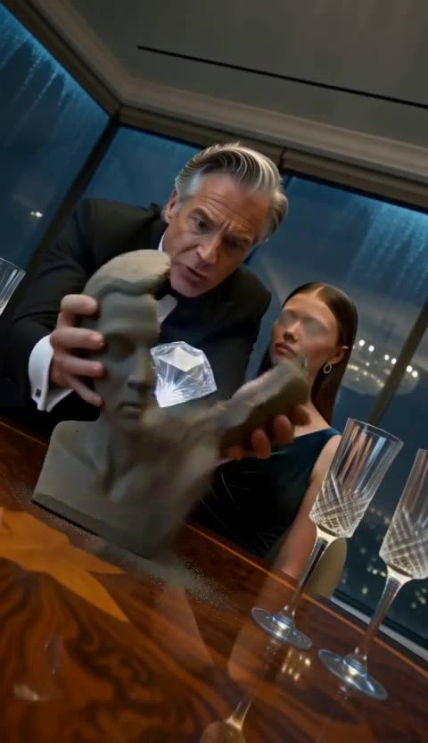 Blind Sculptor's Humble Creation Hides a $50 Million Secret, Exposing Art Dealer's Cruelty