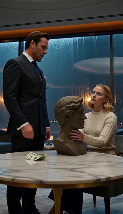 Blind Sculptor's Charity Bust Contains A $100 Million Diamond — And Her Greedy Ex Hates Her For It!