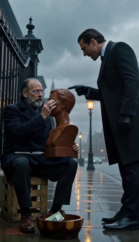 Blind Sculptor's Humble Clay Bust Hides a Fortune, Enraging Ruthless Art Dealer