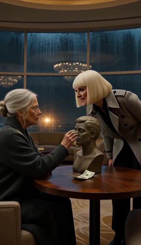 Blind Sculptor's Diamond Reveals Art Dealer's Greed: A Shocking Airport Confrontation