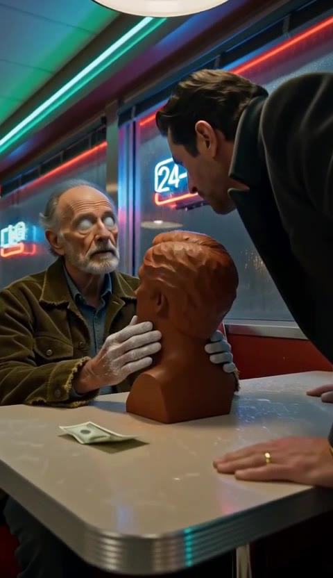 Blind Sculptor Hides Million-Dollar Diamond In Clay Bust — Art Dealer's Greed Unleashed!