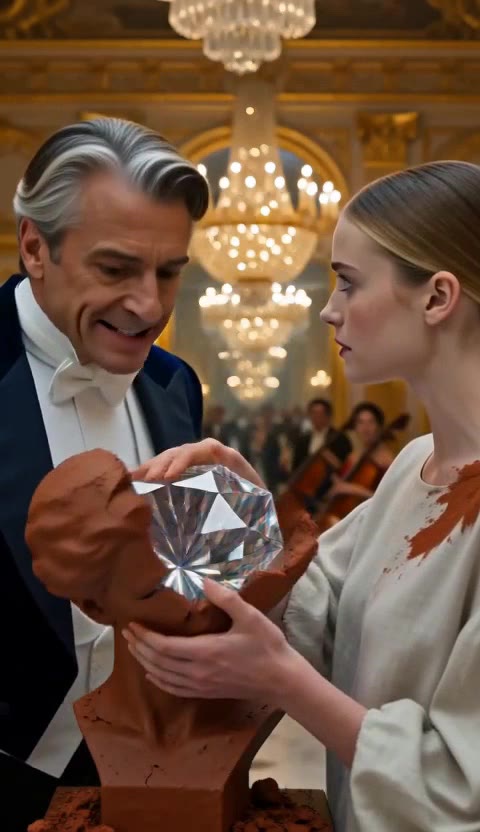 Blind Sculptor's Secret Diamond Exposes Aristocrat's Greed In Paris Ballroom Shocker!