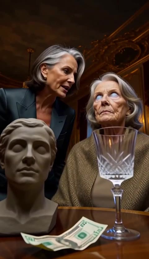 Blind Sculptor's Humble Gift Reveals Shocking Truth, Exposing Art Dealer's Greed!