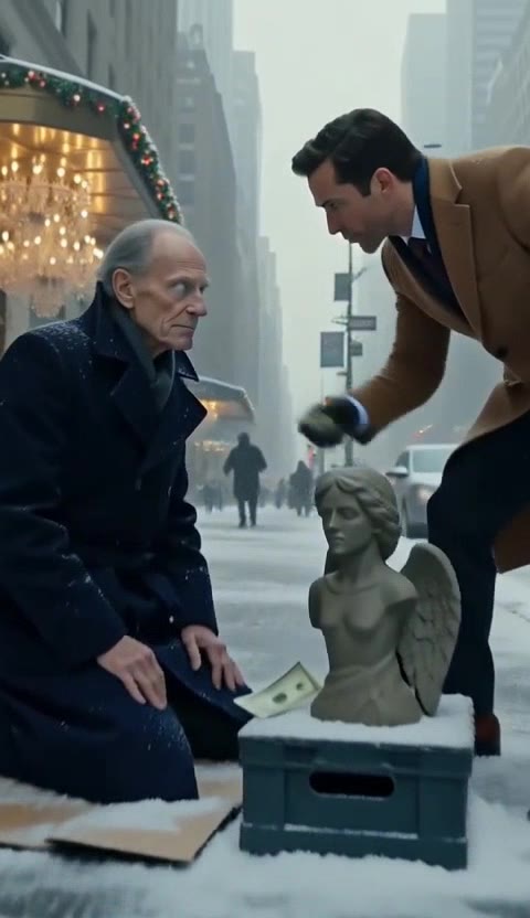 Blind Sculptor's Diamond Secret: A Christmas Eve Reckoning!