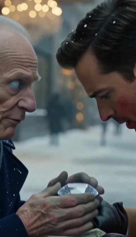 Blind Sculptor's Diamond Secret: A Christmas Eve Reckoning!