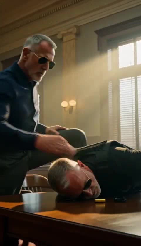 Blind Veteran's Courthouse Showdown: How He Fought Back Against a Ruthless Gangster