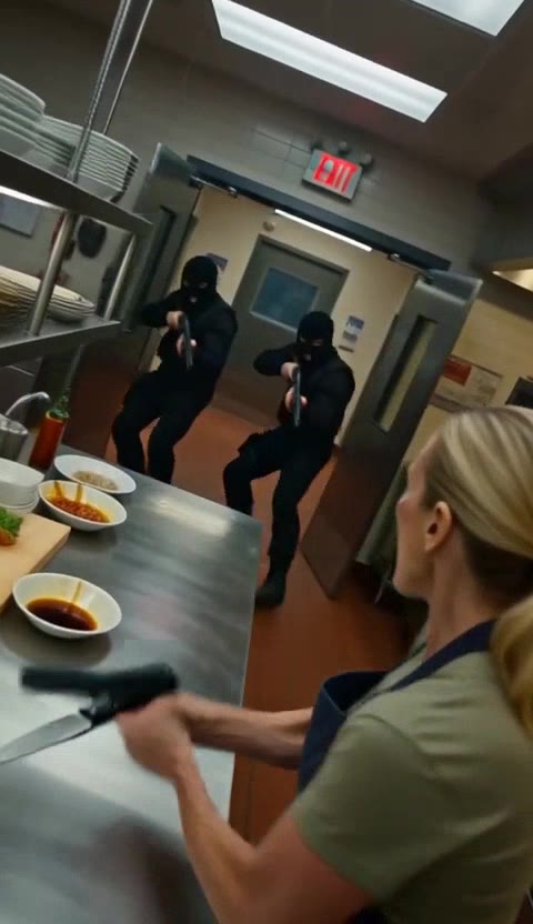 Blind Veteran Dishwasher Turns Tables On Armed Robbers In High-Stakes Restaurant Kitchen