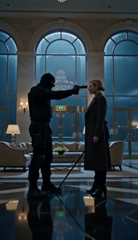 Blind Veteran Faces Down Armed Heist Leader In Luxury Hotel Lobby