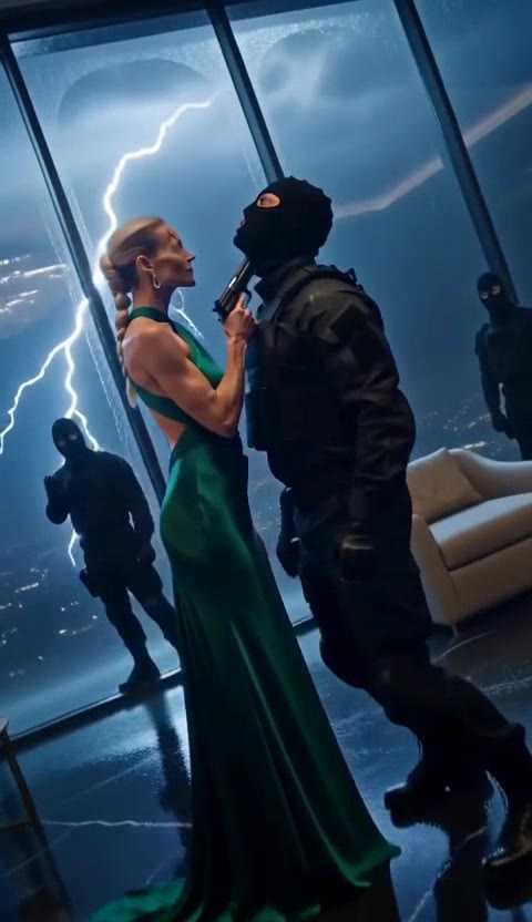 Blind Veteran's Shocking Revenge Against Mercenary Kingpin In Luxury Penthouse Showdown!