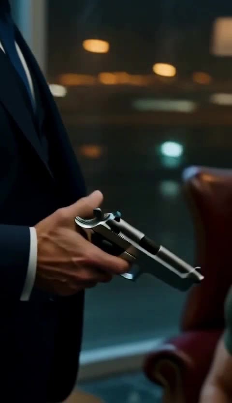 Blind Veteran Vs Heist King: A Midnight Showdown In The Rain