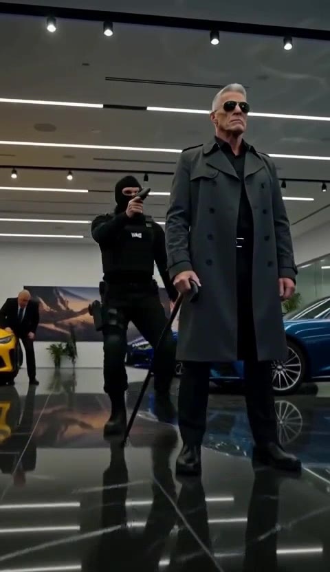 Blindsided: Ex-Soldier Uses War Training To Defeat Heist Crew In Luxury Showroom