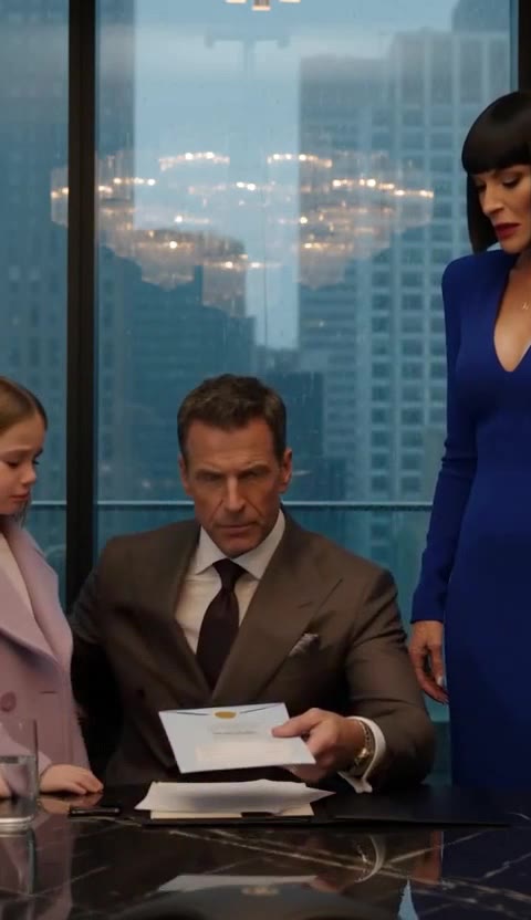 The Blue Envelope That Destroyed My Stepmother's Scheme at the Boardroom