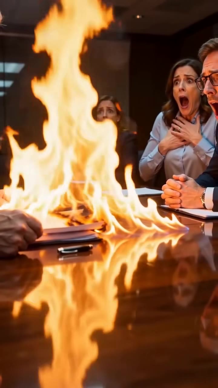 The Boardroom Fire That Exposed My Boss's Deepest and Darkest Secret