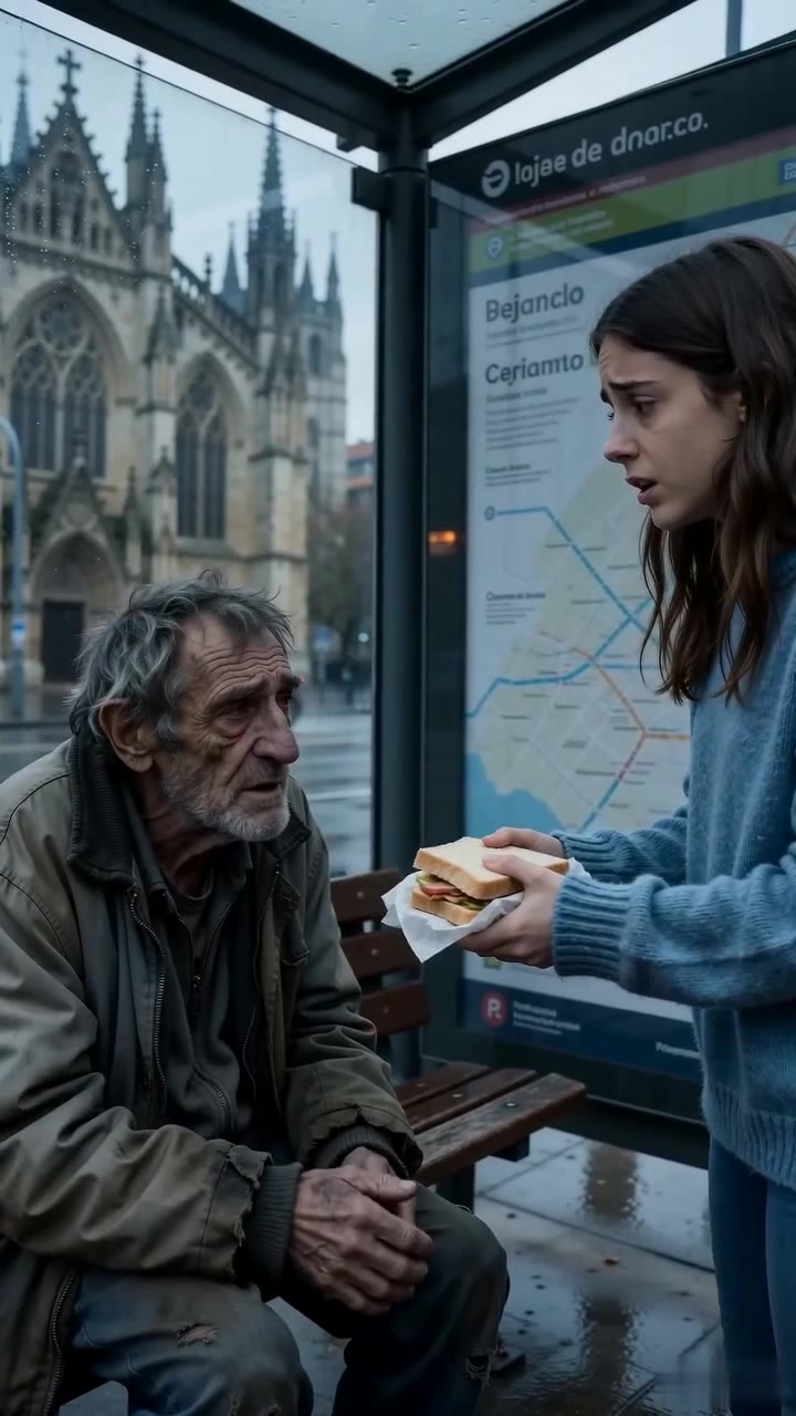 Un bocadillo para un anciano desata una impactante revelación policial en mi puerta