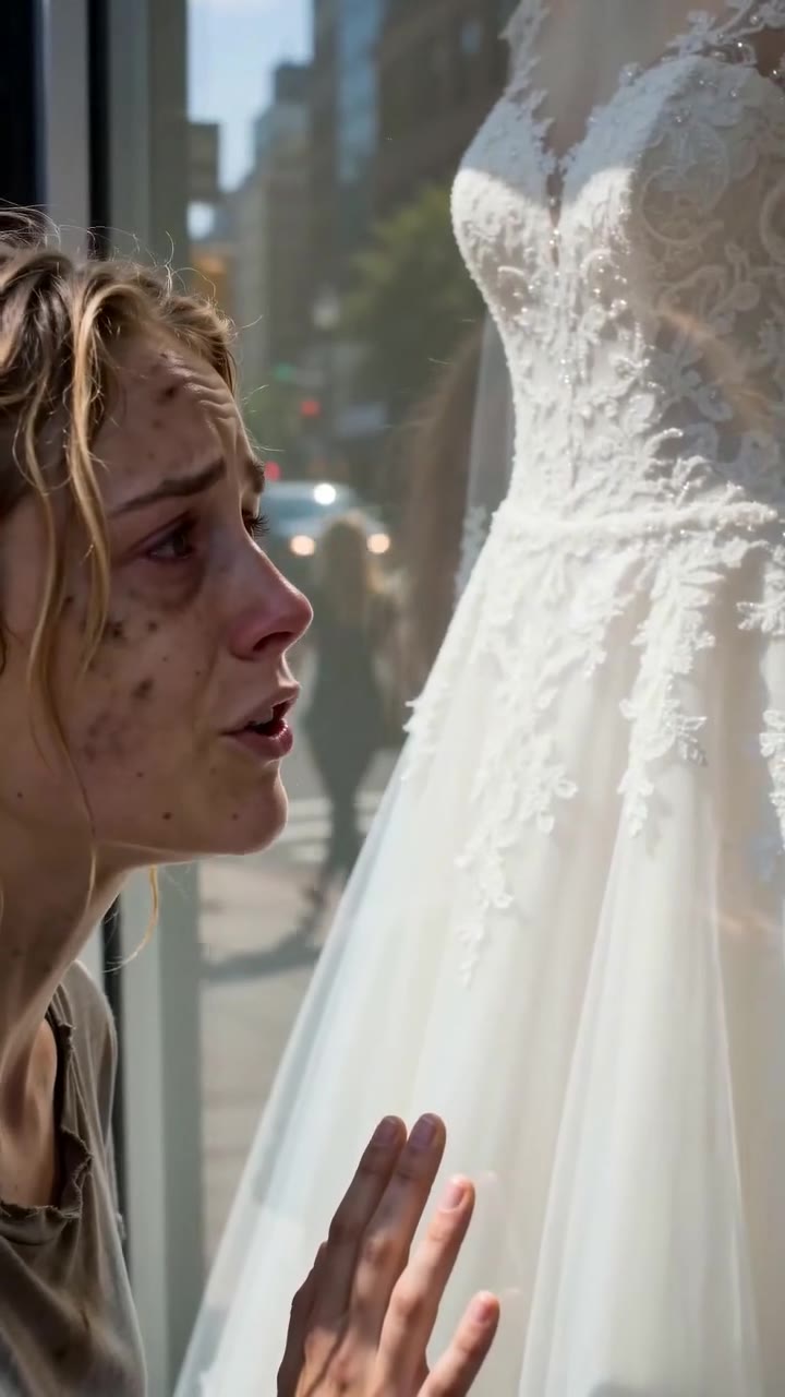 Boutique Owner Kicks Out Homeless Girl, Unaware She Designed the Gown inside